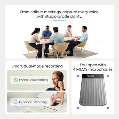 Plaud Note Pro Silver - Field Recorder image 4