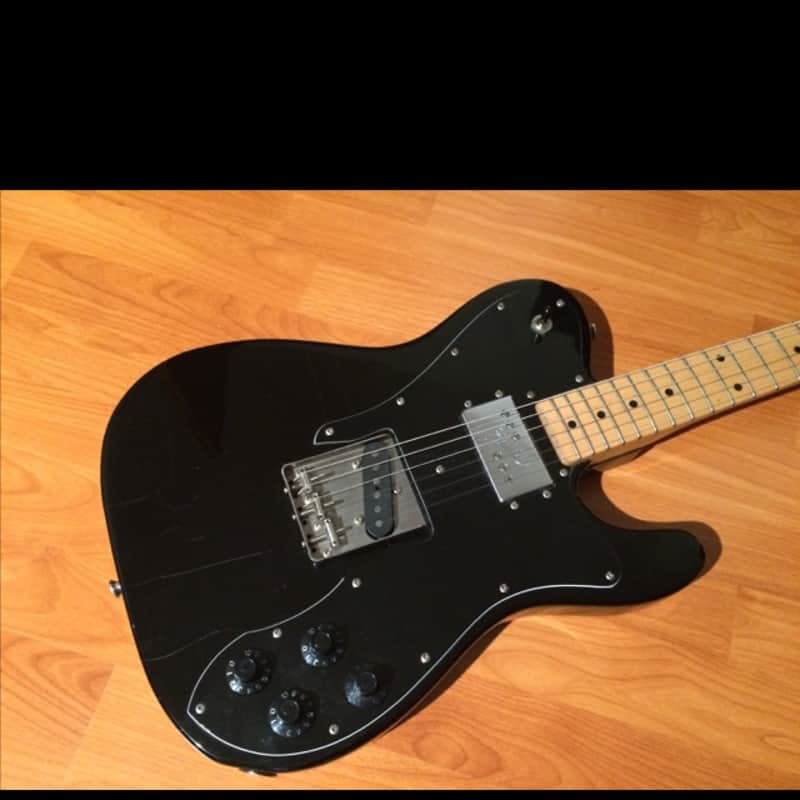 Fender Japan Telecaster 72' Custom 1991 Black | Reverb