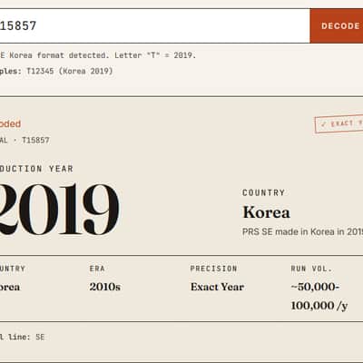 PRS SE Mark Tremonti 2019 Custom - S.KOREA image 8