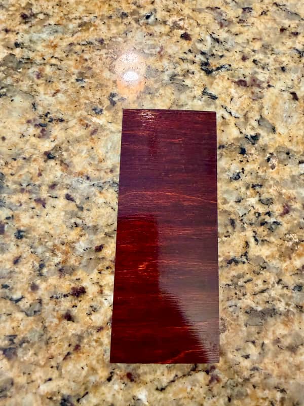 Ludwig Salesman Sample 1994 - Mahogany Stain image 1