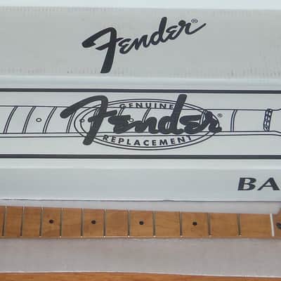Fender® Jazz Bass Roasted Maple Neck~9.5" Radius~22 MJ Frets~Modern "C"~MIM~New image 1