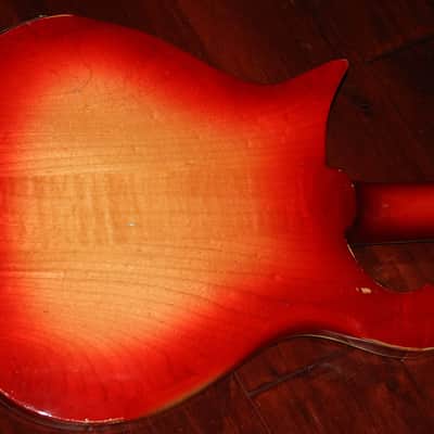 1967 Rickenbacker 625 Fireglo finish image 4