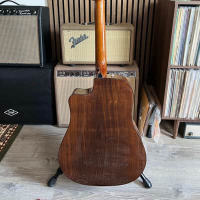 Fender Acoustic Electric 12 String Cutaway CD-140SCE Dread12 2022 - Natural image 3
