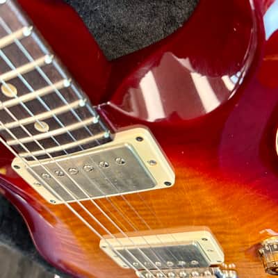 PRS David Grissom DGT Electric, Cherry Burst with Case - Pre Owned image 13