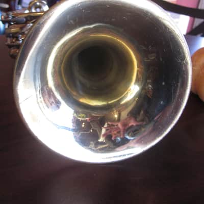 Vintage 1960 Conn Director Brass Bb Cornet with Vincent Bach 7C Mouthpiece & Constellation 7B-N Mouthpiece w/ Hard Case image 7
