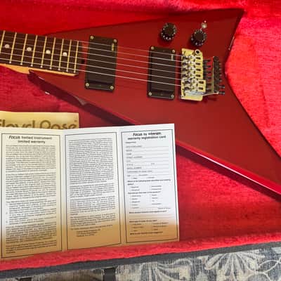 Kramer Focus 4000 1980’s - Candy Apple Red - EMG 81/85 image 3