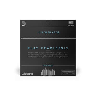 D'Addario - NYXL1152 - Electric Guitar String Set - 11/52 (NYXL1152/0 image 2