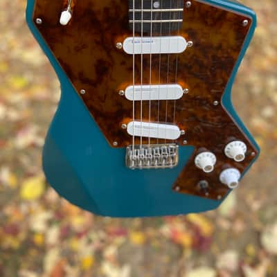 Brynmawr Custom Guitars Asym 2022 - Present - Aquamarine Nitro image 18