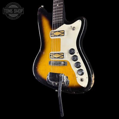 Vintage 1967 Silvertone 1476 Sunburst TSU25067 image 3