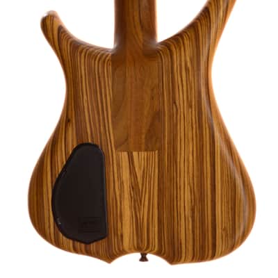 Warwick Infinity SN Set Neck 4-String Bass - Zebrano x Ovangkol image 10
