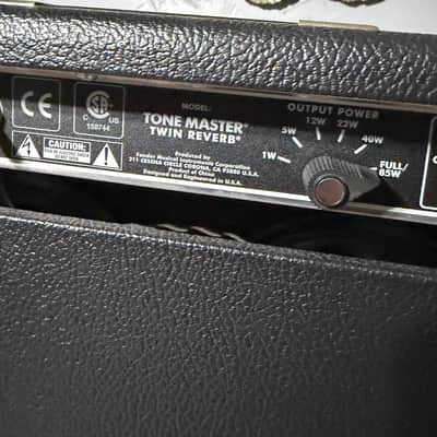 Fender Tone Master Twin Reverb 2-Channel 85-Watt 2x12" Digital Guitar Combo 2019 - Present - Black image 15