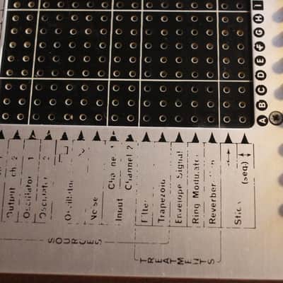 EMS VCS3 1970's MKII modular analog classic synthi NO KS keyboard image 16