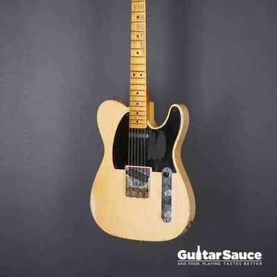 Fender Custom Shop Masterbuilt John Cruz 55 Telecaster Heavy Relic  2015 - White Blonde (COD 1538UG) image 5