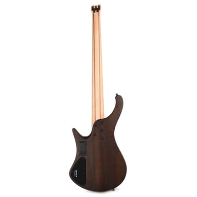 Ibanez EHB605WNF EHB Ergonomic Headless Bass 5-String Walnut Flat image 5