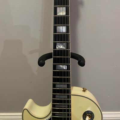 Left Handed Gibson Les Paul Custom 2009 - Alpine White imagen 3