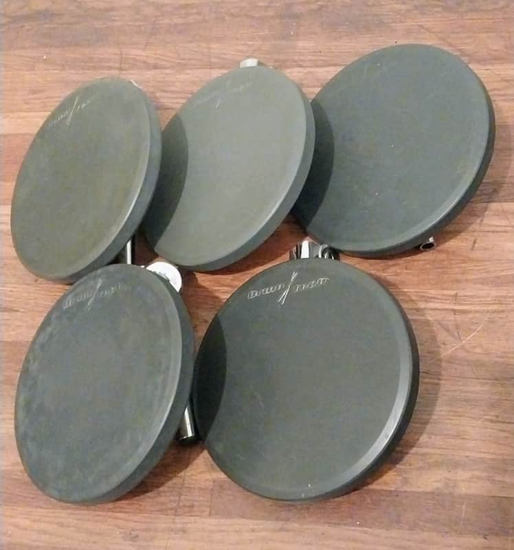 Drum Tech 10" Electronic Single Zone Drum Pads + Mounting Arms