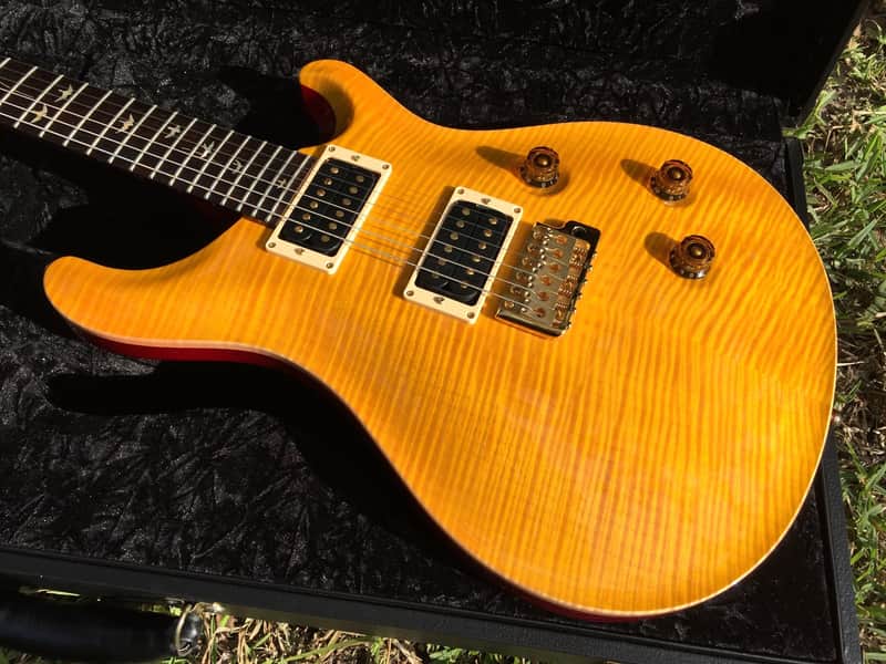 PRS Artist Package Custom 24 2006 Vintage Yellow 20th Anniversary BRAZILIAN image 1