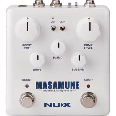 Nux MASAMUNE Booster et compresseur guitare à routage interne image 2