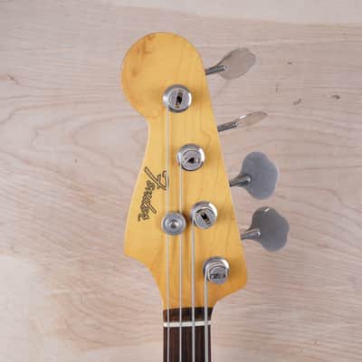 Fender JB-62LH Jazz Bass Reissue MIJ 1990 Sunburst Lefty Handed Lefty Japan w/ Bag image 23