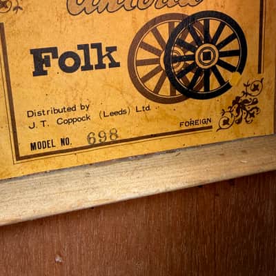 Antoria Folk 698 (J-200) 1973-1975 image 14