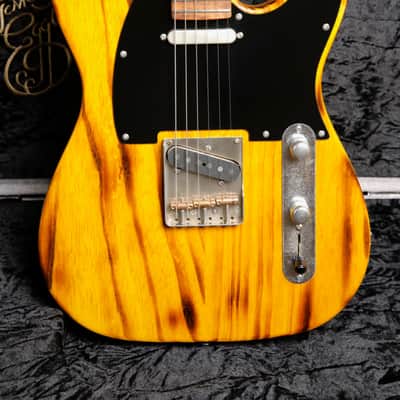 Patrick James Eggle OZ-T-S/S Torched Butterscotch Electric Guitar image 19