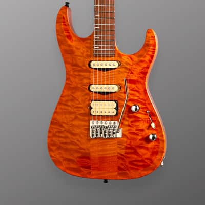 Marchione Carve-Top Neck-Through Solid Body - Natural. NEW. (Authorized Dealer) image 3