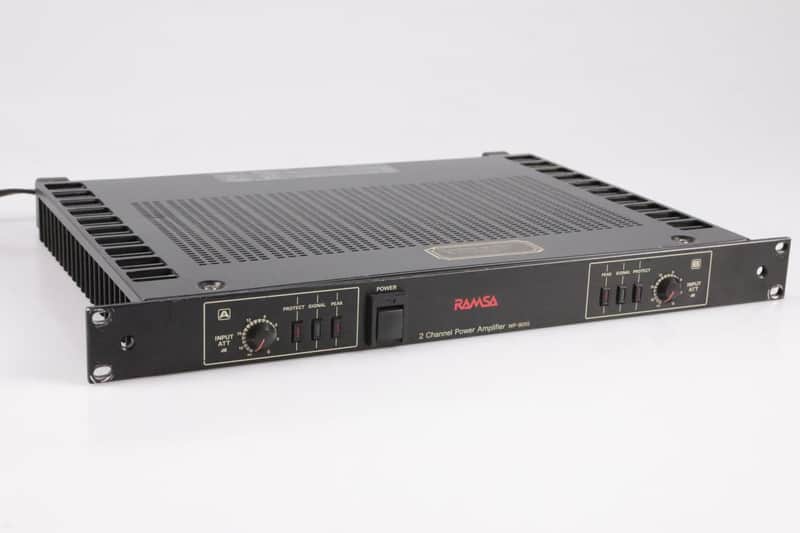 Panasonic Ramsa WP-9055 2 Channel Power Amplifier Amp 100w 1U