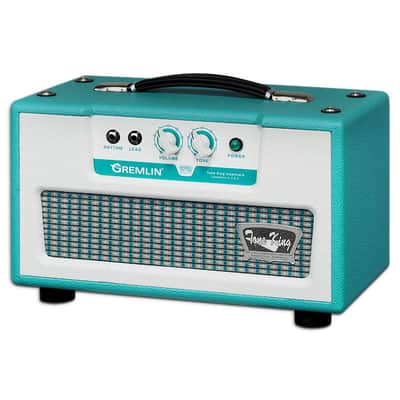 Tone King Gremlin Compact 5-Watt Guitar Amplifier Head - Turquoise - Mint, Open Box image 4