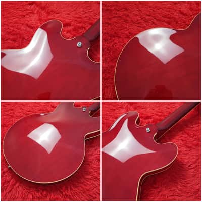 2015 History TH-SA ES-335 - Heritage Cherry Lacquer - All Original - Heritage Wood - With Original Case - Made By Fujigen in Japan MIJ image 12