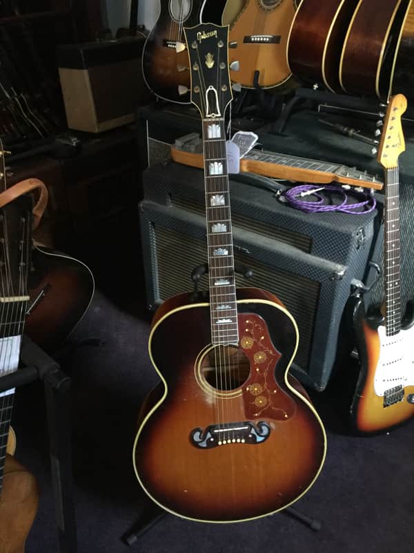 Gibson J-200 Acoustic Guitar 1964 Tobacco Burst image 1