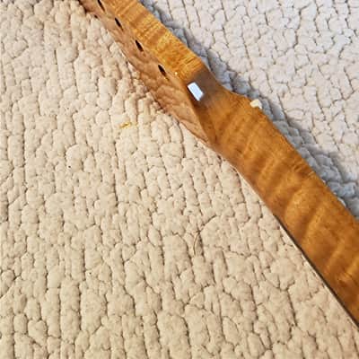 USA made,Roasted flame maple neck,Made to fit a Strat body. # MS-315 image 6