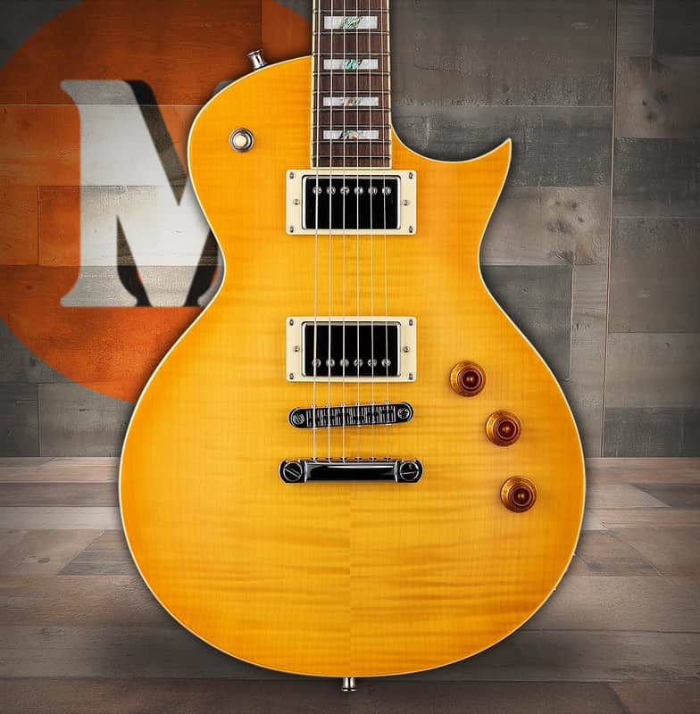 ESP LTD Alex Skolnick AS-1 - Lemon Burst (LAS1FMLB) image 1