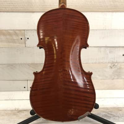 Fiat Musica France Artisto Stradivarius-Style Violin Early 1900s w/Original Case, Bow image 2