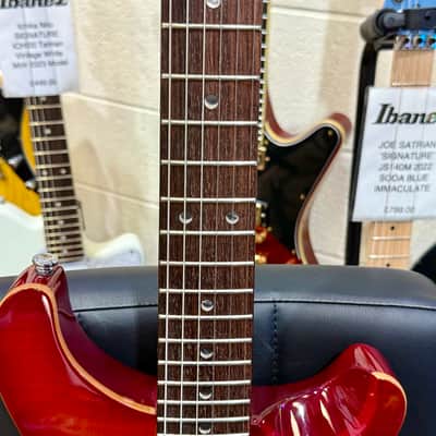 🌟2007 KOREA🌟 PRS SE Custom 22~ Flat Top Model~ Cherry Sunburst~ Moon Inlays! image 11