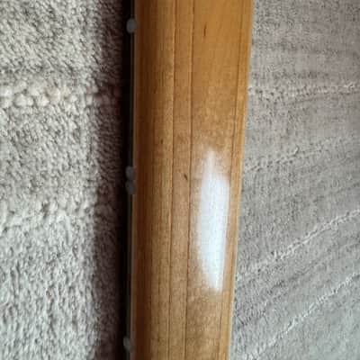Curbow Custom 6 String Jazz Bass 2005 - Flame Maple image 9