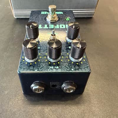 Wampler Mofetta Distortion Pedal - Black / Teal- New! image 6