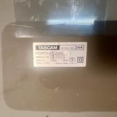 TASCAM 244 Portastudio 4-Track Cassette Recorder 1980s – Serviced – Warranty image 19