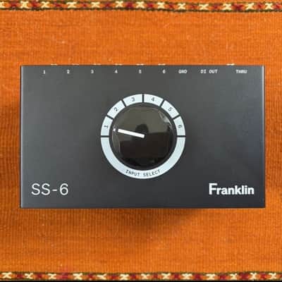 Franklin Audio SS-6, 6 channel Stereo DI for hardware Synths