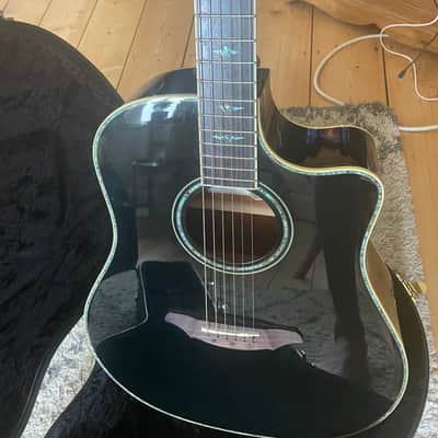 Breedlove Altas Stage Black Magic D25 Dreadnought 2010 Black image 2