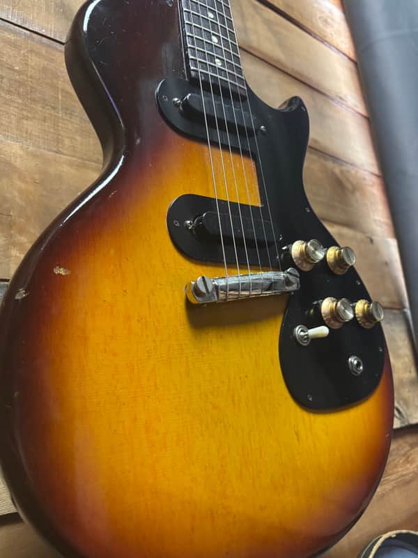 1960 Gibson Melody Maker Singlecut Tobacco Sunburst w/case image 1