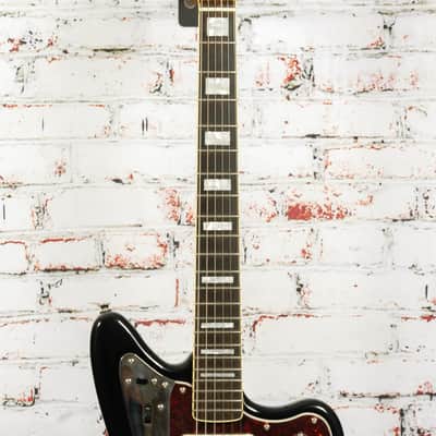 Squier - 2020 Classic Vibe 70s Jaguar Electric Guitar - Black - USED image 2