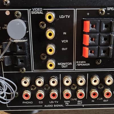 Yamaha Yamaha R-V98  vintage  Natural Sound AV receiver 1994 - Black image 10