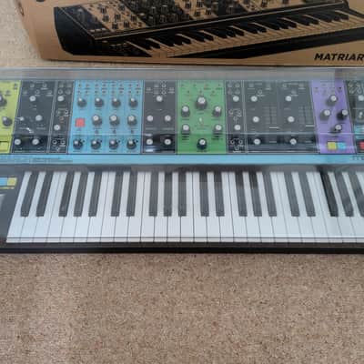 Moog Matriarch 49-Key Semi-Modular Analog Synthesizer with Clear Cover and Box image 1