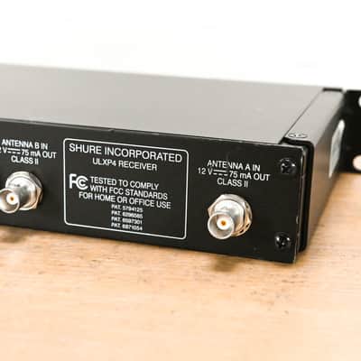 Shure ULXP4 Wireless Receiver - G3 Band: 470-506 MHz (NO POWER SUPPLY) CG013F3 image 6