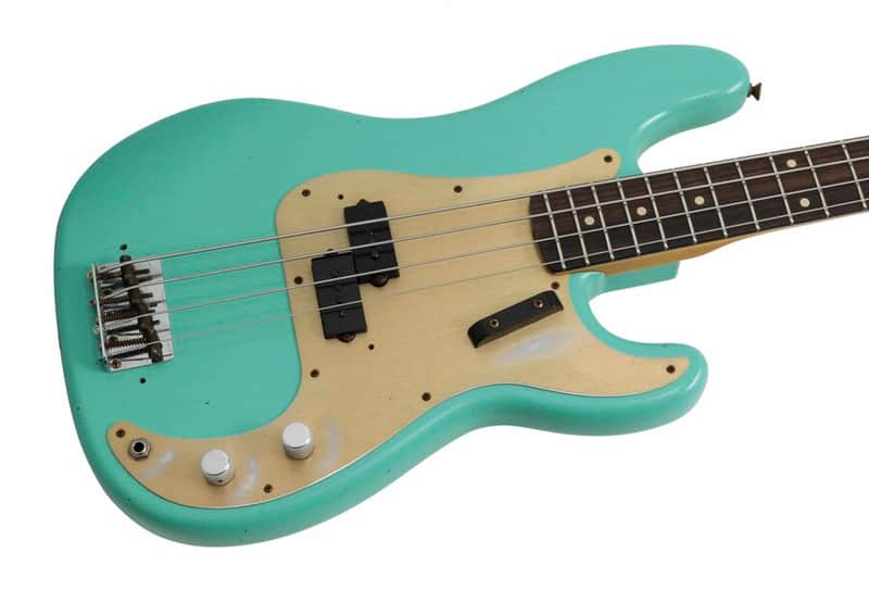 Fender Custom Shop Limited 1959 Precision Bass Journeyman Relic Sea Foam Green image 1