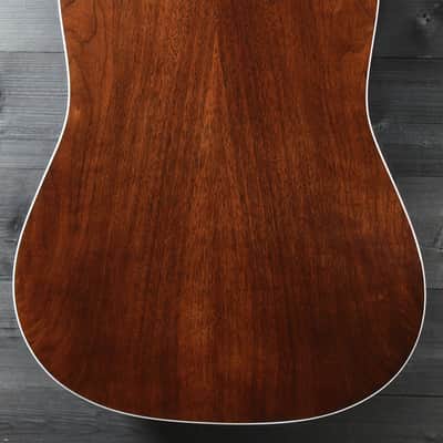 Martin D-13 Retro Walnut Acoustic-Electric Dreadnought Guitar w/ Fishman MX-T Electronics image 5