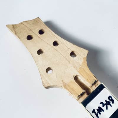 Maple Wood Guitar Neck, 24 Frets Rosewood Fretboard image 11