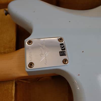 Fender Custom Shop 1962 Jazzmaster, Journeyman Relic - Super Faded Aged Sonic Blue image 10