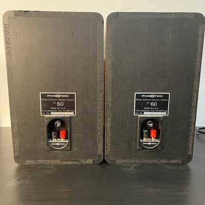 Phase Technology PC60 Rare Vintage Audiophile Bookshelf Speakers image 8