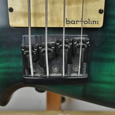 2001 Pendragon Banshee Green With Bartolini Pickups Free Shipping image 9